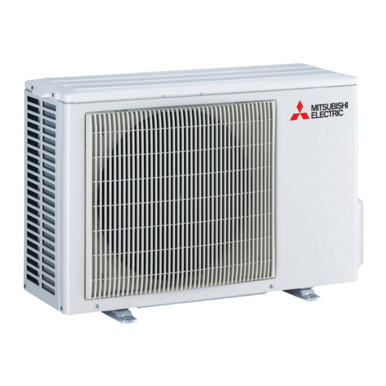 Mitsubishi Electric MXZ-2DM40VA Notice D'installation