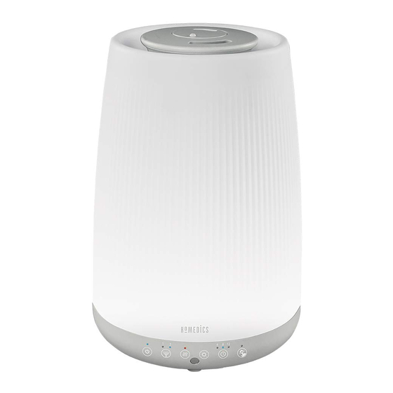 HoMedics TOTALCOMFORT ULTRASONICHUMIDIFIER WARM & COOL MIST Mode D'emploi Et Informations Sur La Garantie
