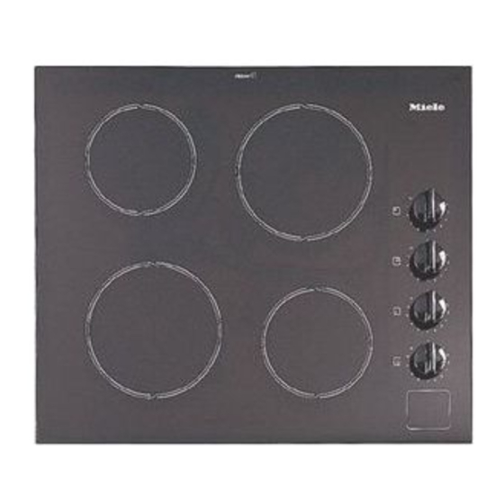 Miele KM 421 Instructions Pour L'utilisation