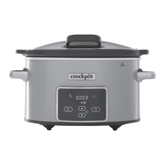 crockpot CSC059X Manuels