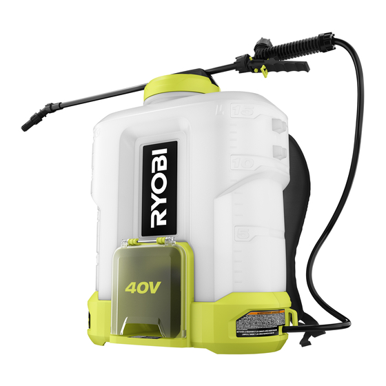 Ryobi RY40301 Manuel D'utilisation