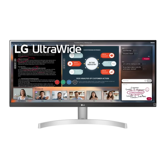 LG 29WN600 Manuel D'utilisation