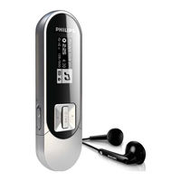 Philips GoGear SA011102S Mode D'emploi