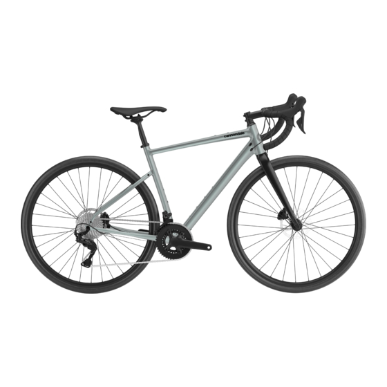 Cannondale CY22 Topstone Manuels