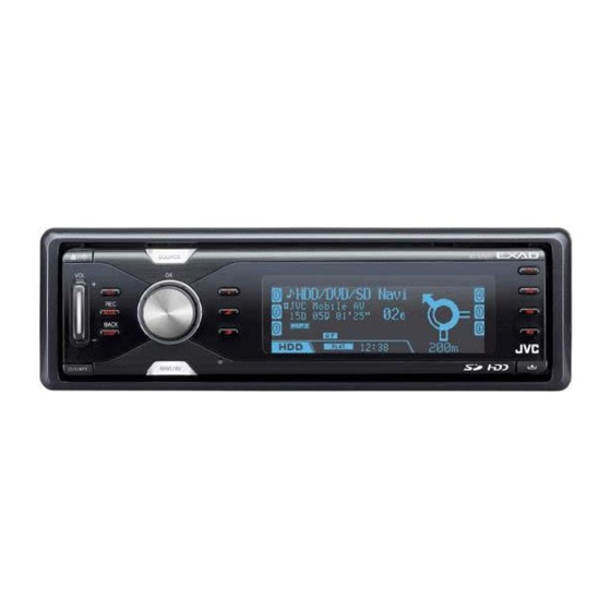 JVC KD-NX901 Manuel D'instructions