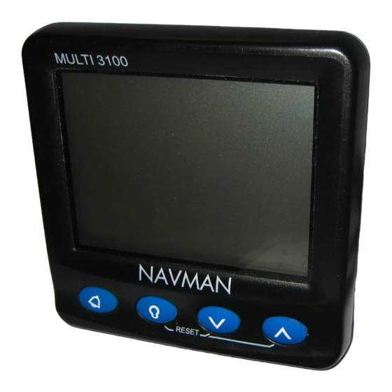 Navman MULTI 3100 Manuel D'installation Et D'utilisation