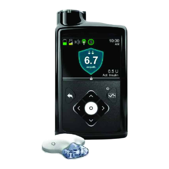 Medtronic MiniMed 670 G Guide Rapide