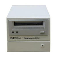 HP SureStore DAT40e Guide D'installation