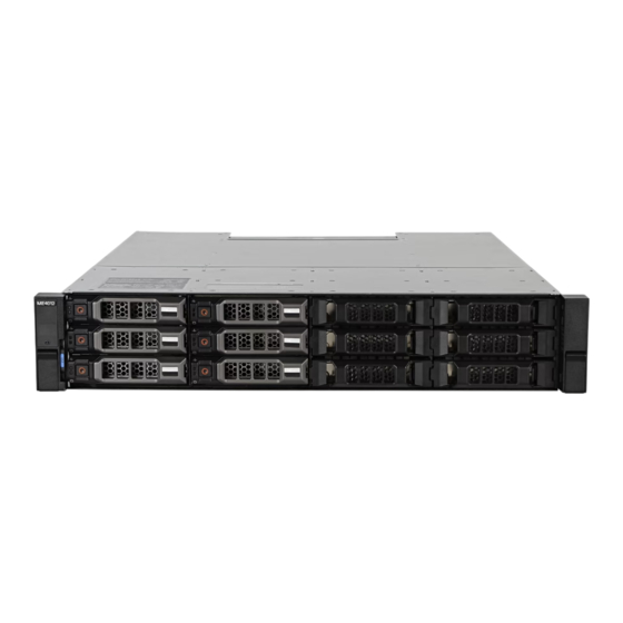 Dell EMC PowerVault ME4 Série Manuel Du Propriétaire