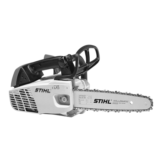 Stihl MS 192 T Notice D'emploi