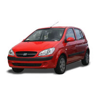 Hyundai Getz Manuel De L'utilisateur