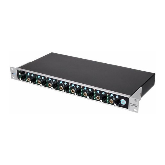 thomann swissonic Headamp 4 Notice D'utilisation