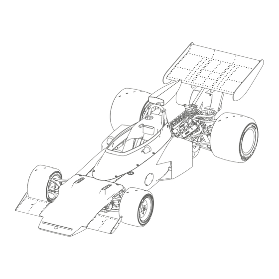 pocher Lotus 72D - 1972 British GP - Emerson Fittipaldi Instructions De Montage