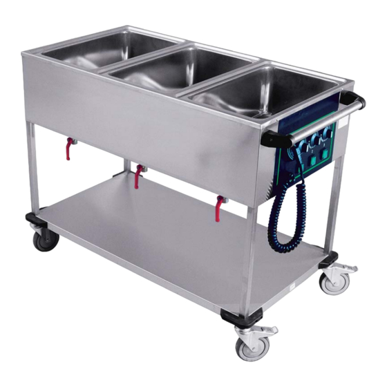 Hendi Bain marie 2 x 1/1 Mode D'emploi