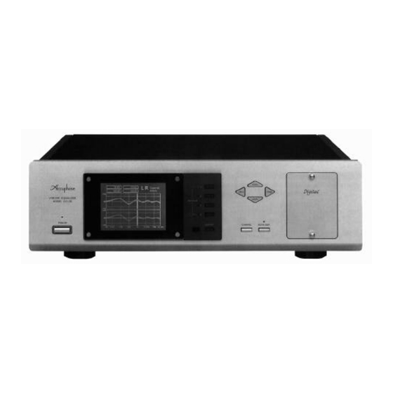 Accuphase DG-28 Mode D'emploi