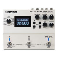 Boss DD-500 Mode D'emploi