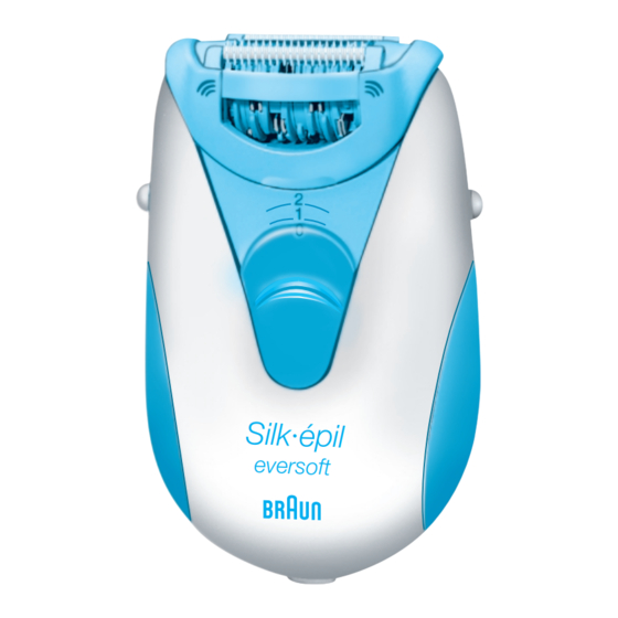 Braun Silk-epil EverSoft 2170 Mode D'emploi