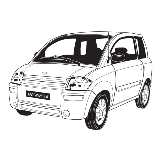 Microcar MC1 Notice Technique