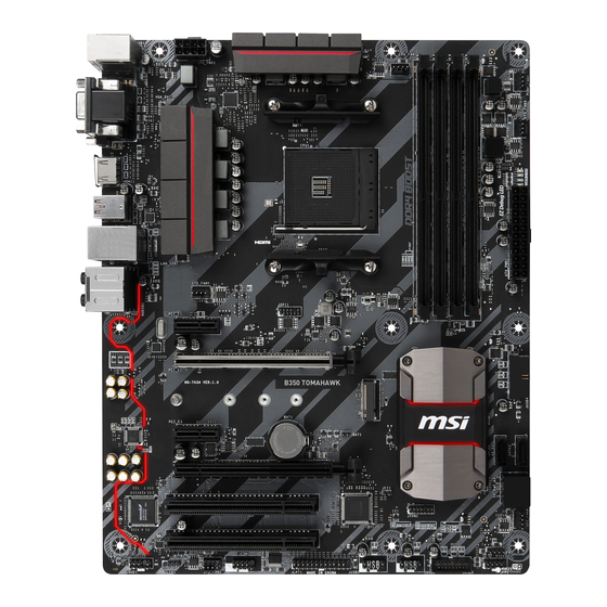 MSI B350 TOMAHAWK ARCTIC Présentation Rapide