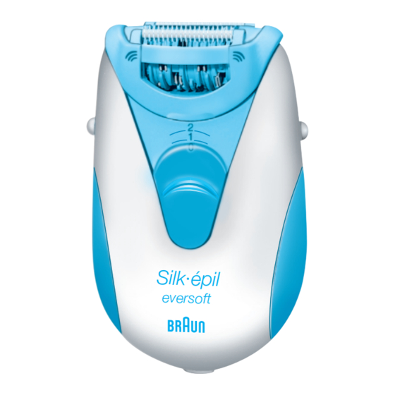 Braun Silk-epil EverSoft 2170 Mode D'emploi