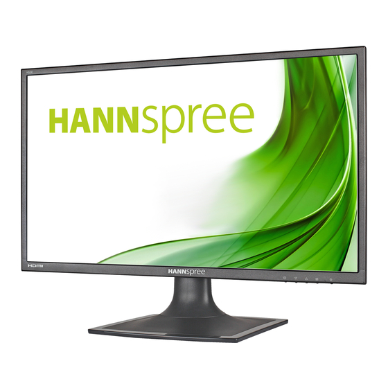 HANNspree HS247HPV Manuel D'utilisation