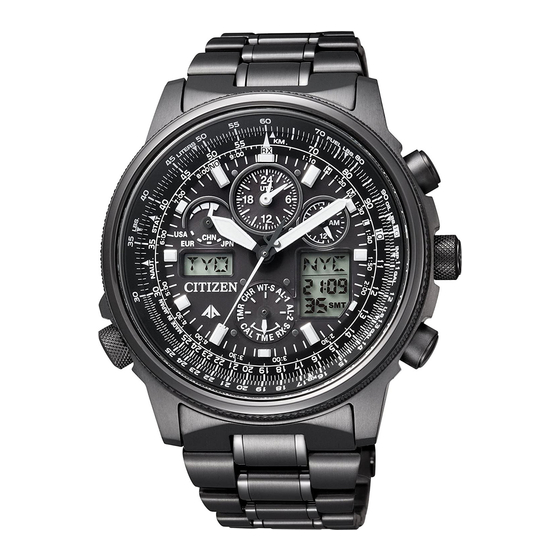 Citizen U680 Manuel D'instructions