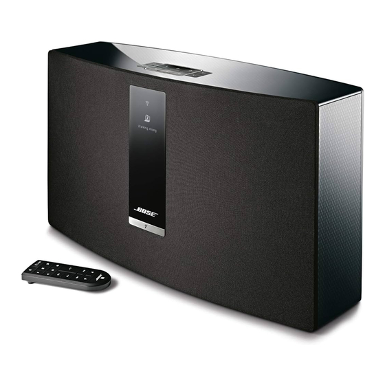 Bose SoundTouch III Serie Manuels