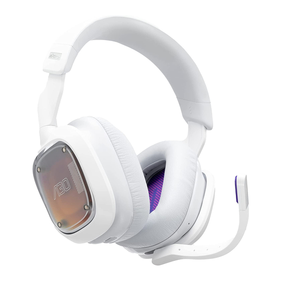 ASTRO A30 Manuels