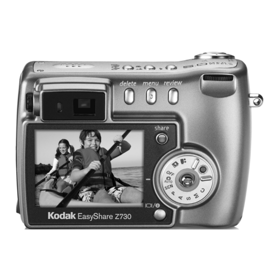 Kodak  EasyShare Z730 Guide D'utilisation