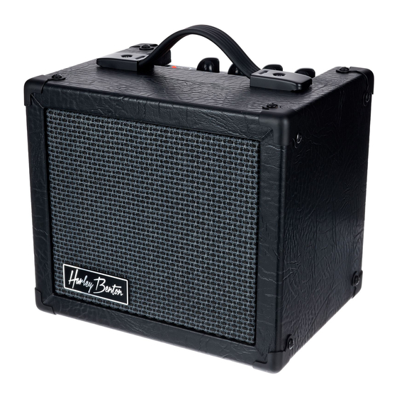 thomann Harley Benton HB-15GXD JamBox Notice D'utilisation