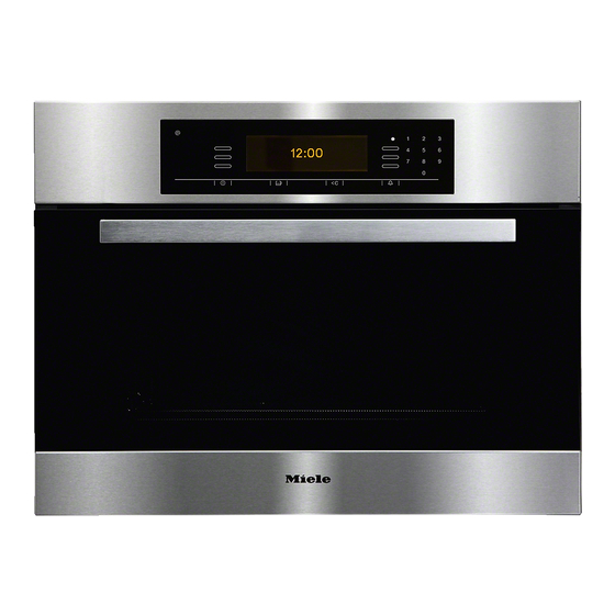 Miele DGC 5080 XL Mode D'emploi