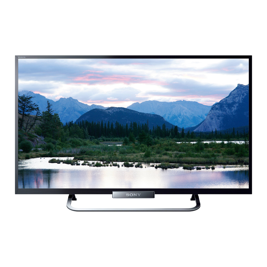 Sony BRAVIA KDL-42W65A Série Guide De Référence