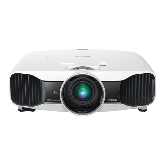 Epson PowerLite Home Cinema 5030UB Guide De L'utilisateur