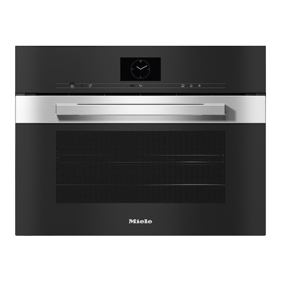 Miele DGC 7645 NR Mode D'emploi Et Instructions De Montage