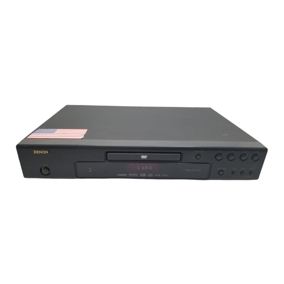 Denon DVD-557 Mode D'emploi