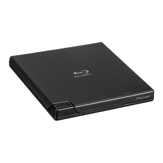 Pioneer BDR-XD07B Mode D'emploi