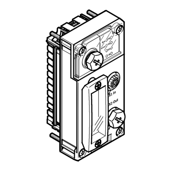 Festo CPX-FB37 Traduction De La Notice Originale