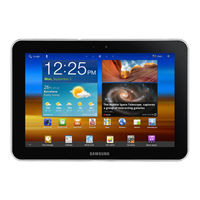 Samsung Galaxy Tab 8.9 Mode D'emploi