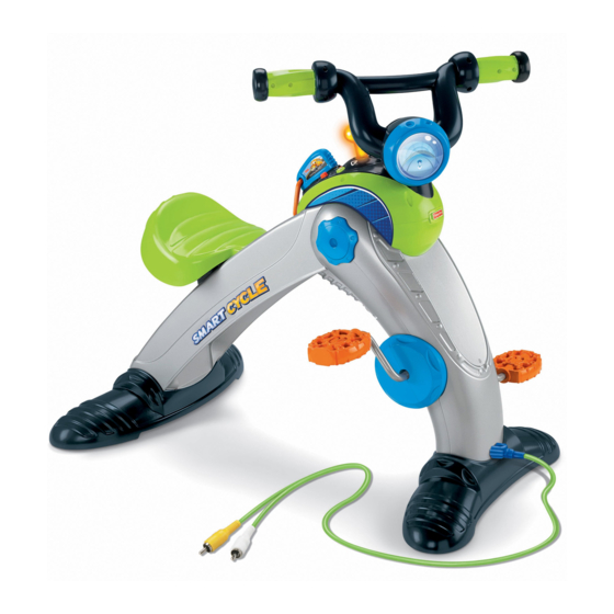 Fisher-Price TOY STORY SMART CYCLE Racer Manuel D'utilisation