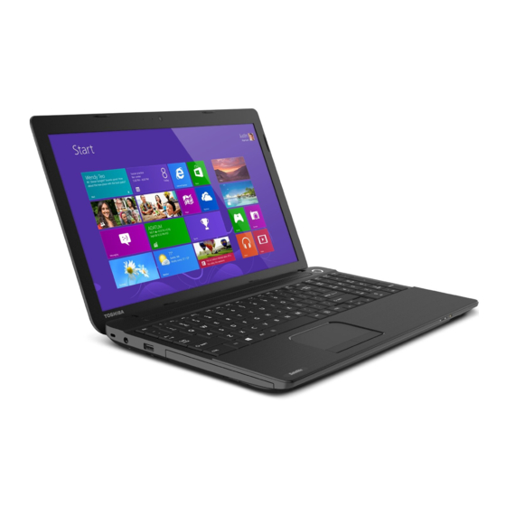 Toshiba Satellite C50-A Manuel De L'utilisateur