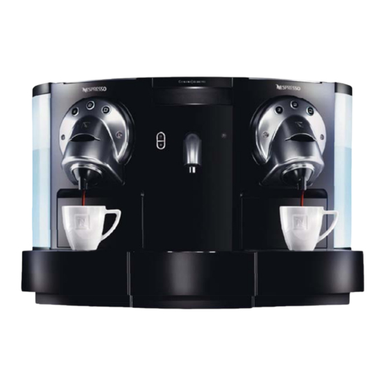 Nespresso Gemini CS 200 PRO Mode D'emploi