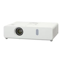 Panasonic PT-VX42Z Manuel D'utilisation