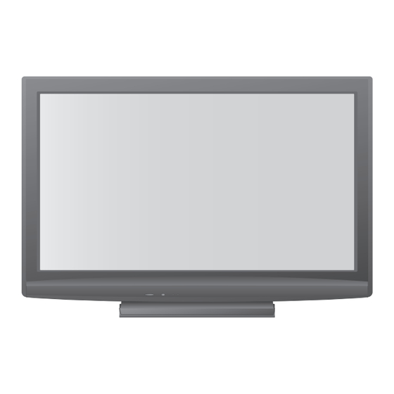 Panasonic VIERA TX-P37C10E Mode D'emploi
