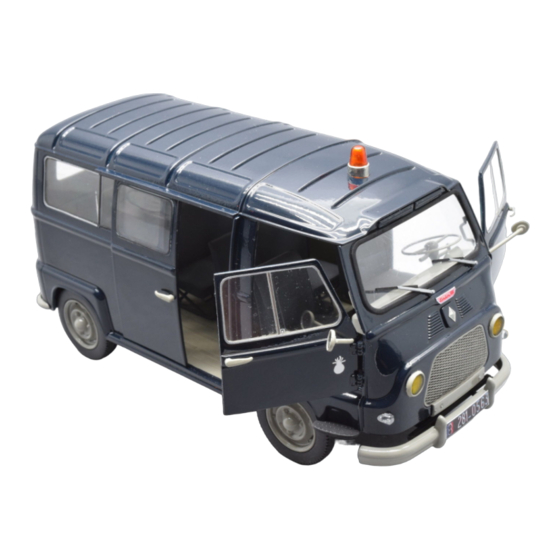 HELLER RENAULT ESTAFETTE Manuels