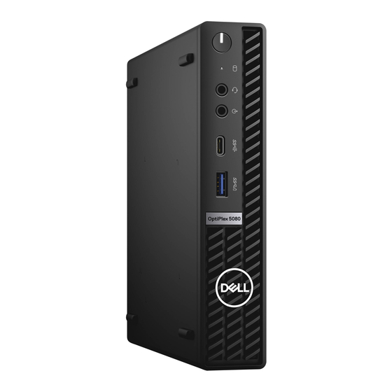 Dell OptiPlex 5080 Micro Guide De Configuration