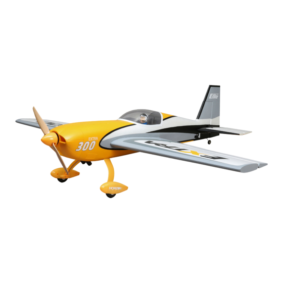 Horizon Hobby E-flite Extra 300 1.3m Manuel D'utilisation