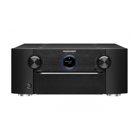 Marantz AV8805 Manuel De L'utilisateur