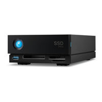 Lacie 1big Dock SSD Pro Guide De L'utilisateur
