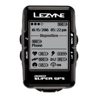 Lezyne Super GPS Mode D'emploi