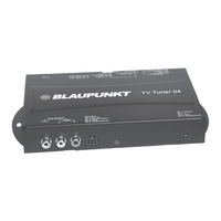 Blaupunkt TV Tuner 04 Notice D'emploi Et De Montage